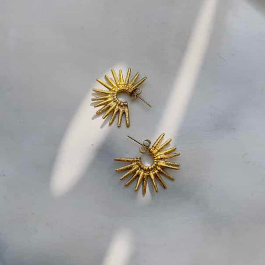 Sun earrings