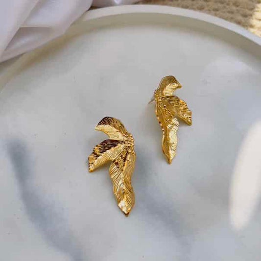 Leaf earrings