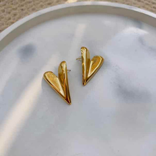 Heart earrings