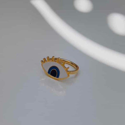 Evil eye ring