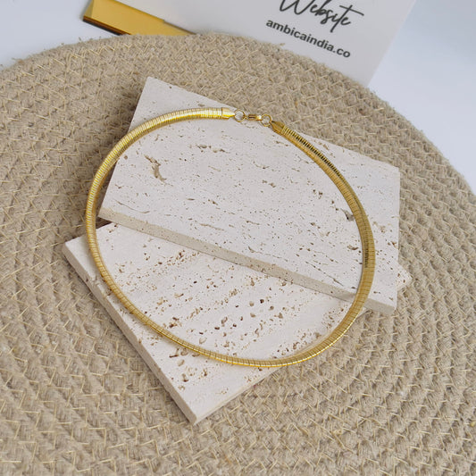 Thick chain choker