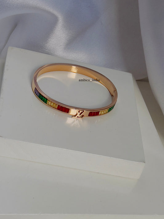 LV multicolour crystal bracelet