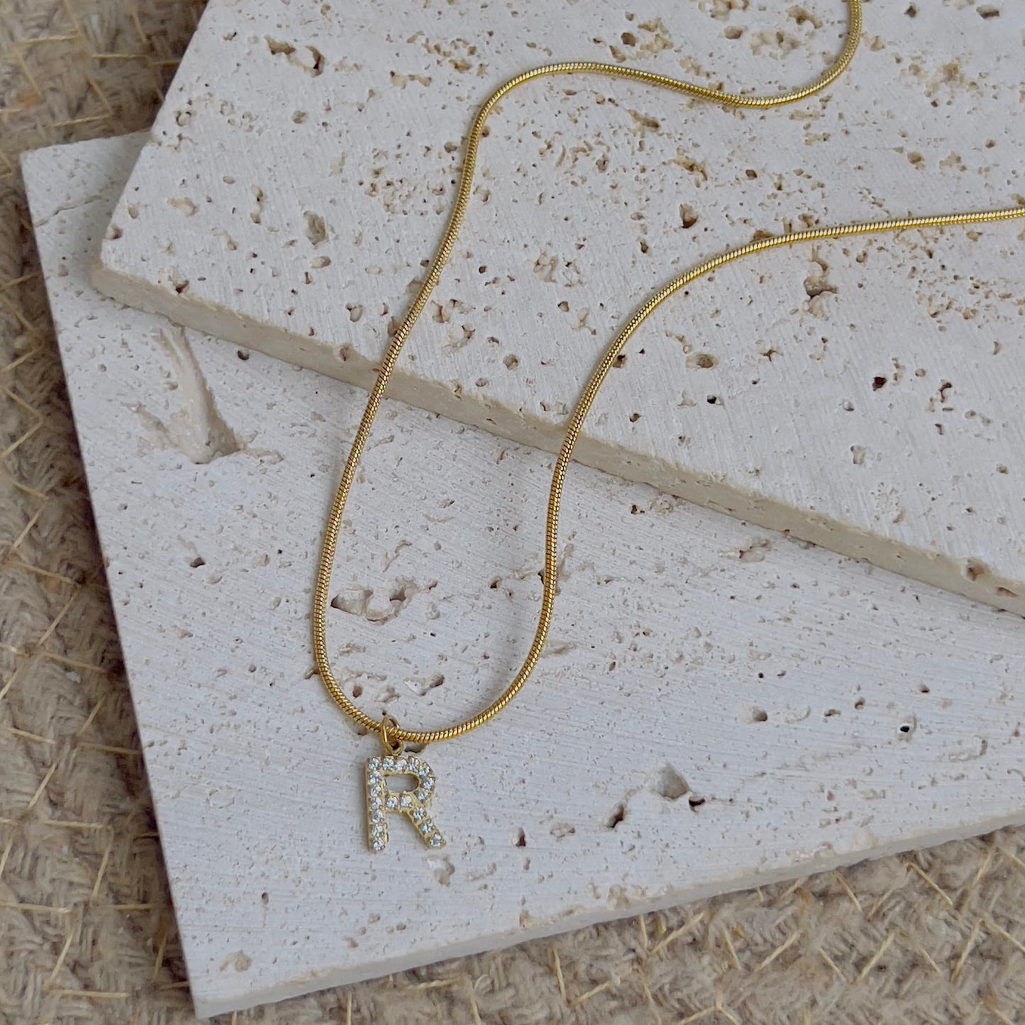 R necklace