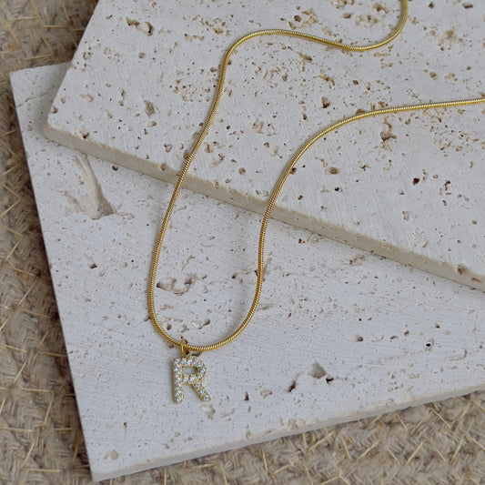 R necklace