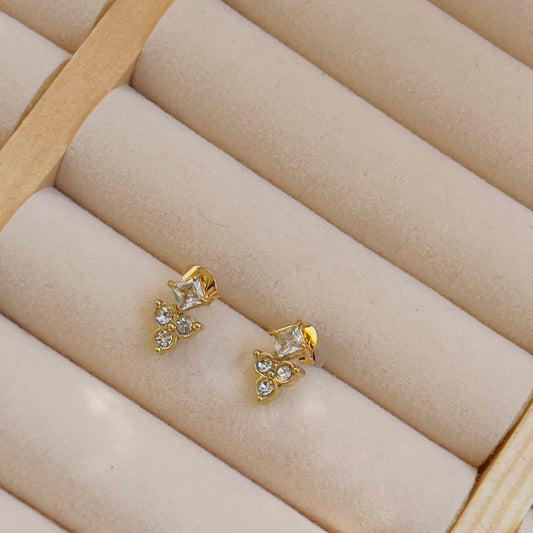 Flower earrings