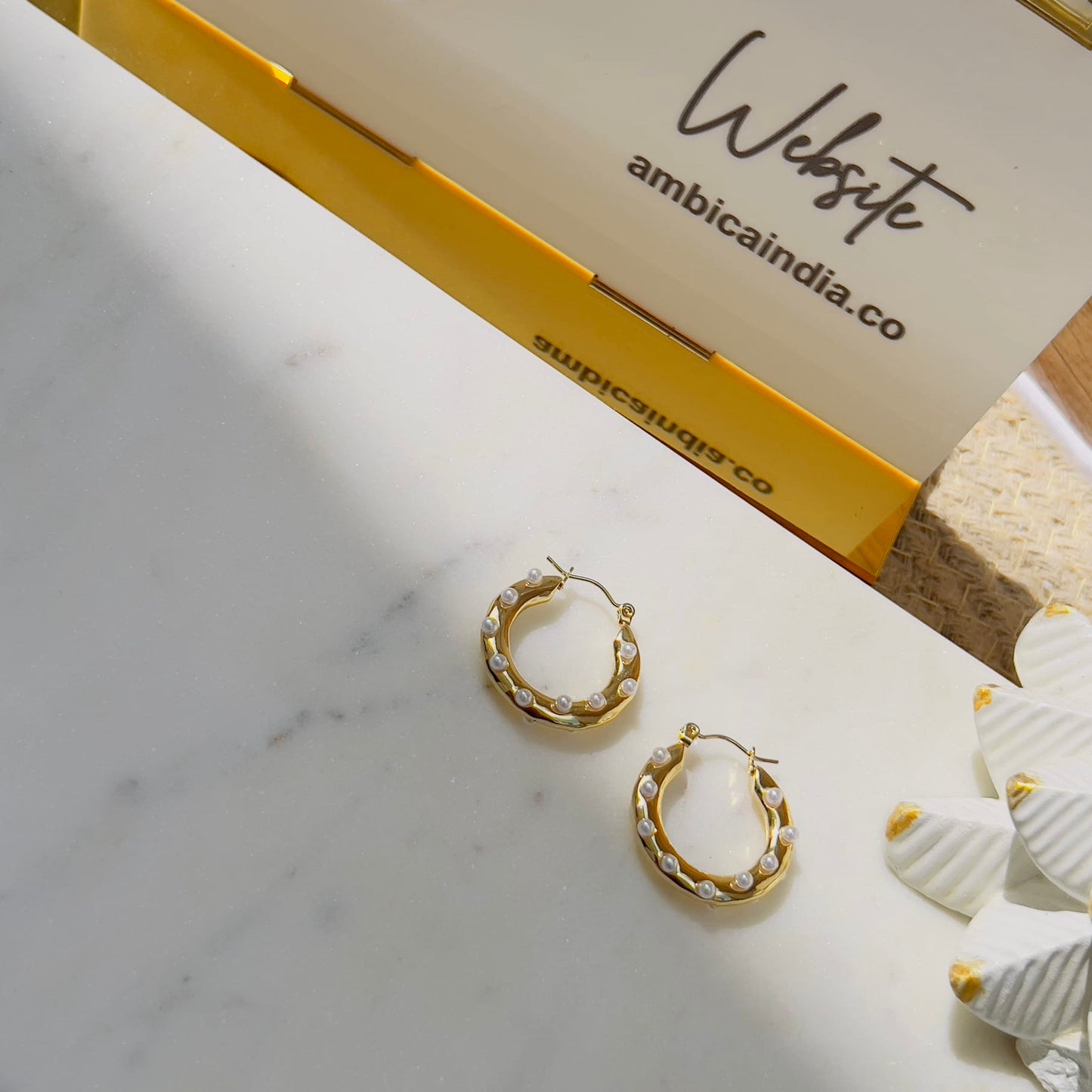 Pear hoops