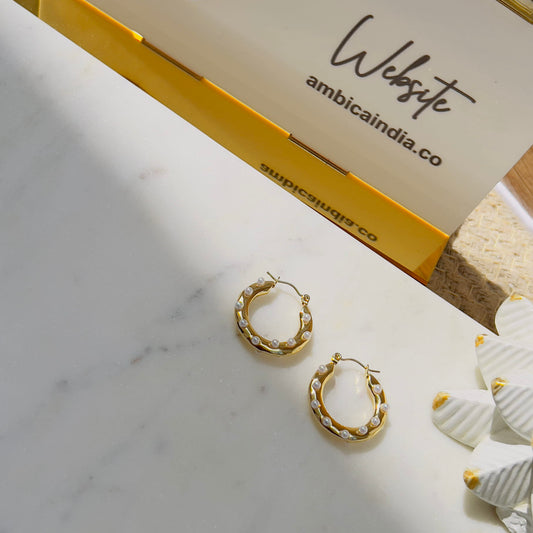 Pear hoops