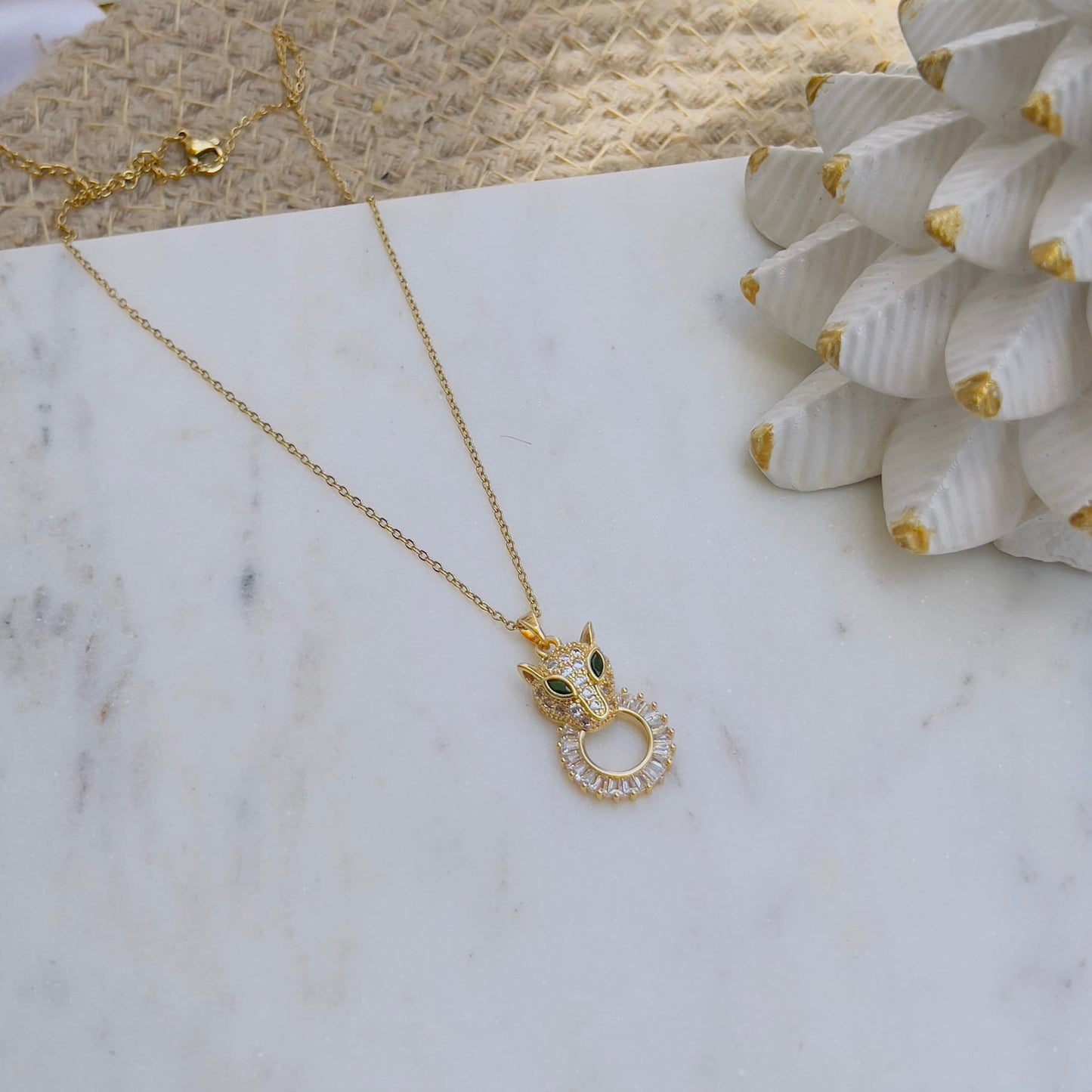 Leopard necklace