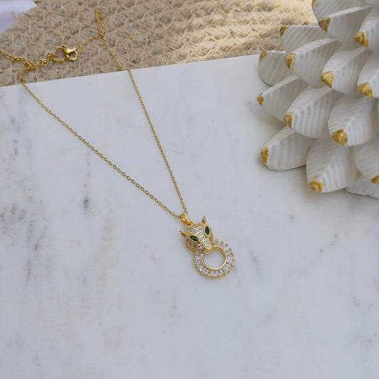 Leopard necklace