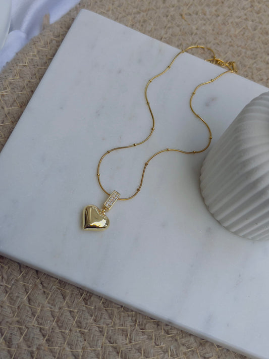 Heart necklaces